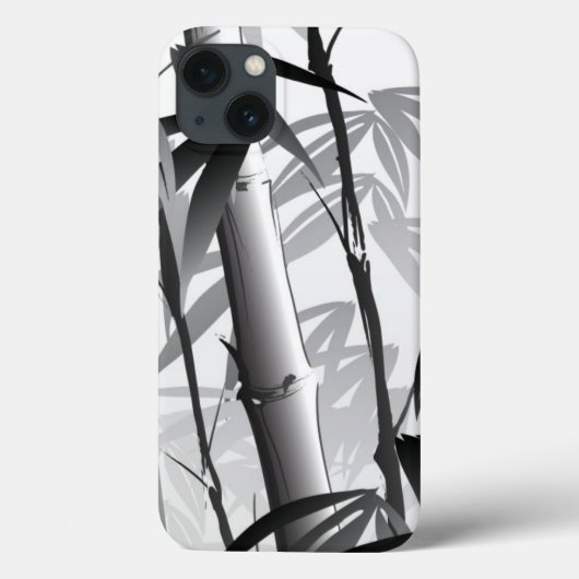 東洋スタイルのイラストレーション絵画 Case-Mate iPhoneケース (裏面)