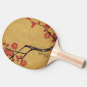 東洋フローラヴィンテージ日本さくらんぼ花 卓球ラケット (横)