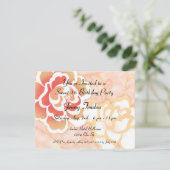 東洋フローラ数々の目的誕生日招待状 招待状 (スタンド正面)