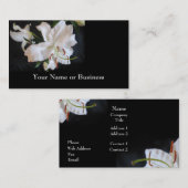 東洋ユリの名刺 名刺 (正面/裏面)