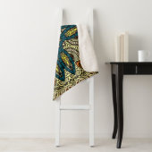 東洋ヴィンテージの花の継ぎ目のないスタイル模様  シェルパブランケット (インサイチュ)