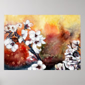 東洋日本のさくらんぼの花 ポスター (正面)
