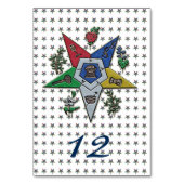 東洋星団 テーブルナンバー (正面)