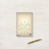 東洋星団 ポストイット (デスク上)