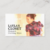 東洋服女性服店 名刺 (正面)