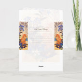 東洋水彩ヴィンテージ鮮やかフラワーアート カード (裏面)