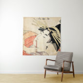 東洋浮世絵芸者舞妓ヴィンテージ芸 タペストリー (インサイチュ(横))