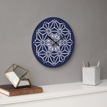 東洋海軍ブルーホワイトアサノハ日本柄