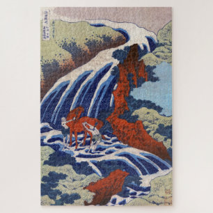 東洋滝浮世絵 ジグソーパズル
