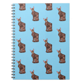 東洋短髪の柄 ノートブック