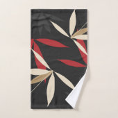 東洋花柄 バスタオルセット (ハンドタオル)