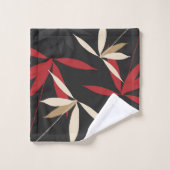 東洋花柄 バスタオルセット (ウォッシュタオル)