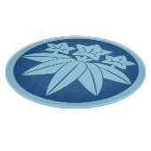 東洋鎌倉源門日本の氏ブルー カッティングボード (角)