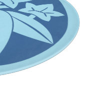 東洋鎌倉源門日本の氏ブルー カッティングボード (角)