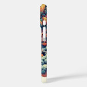 東洋韻律抽象芸術鬼鬼顔入れ Case-Mate iPhoneケース (裏面 / 左)