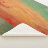 東海の日の出（アジアンアート） （竹二） シェルパブランケット (3/4)