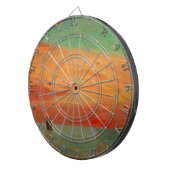 東海の日の出（アジアンアート） （竹二） ダーツボード (正面右)