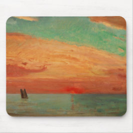 東海の日の出（アジアンアート） （竹二） マウスパッド