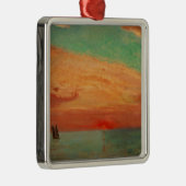 東海の日の出（アジアンアート） （竹二） メタルオーナメント (右)