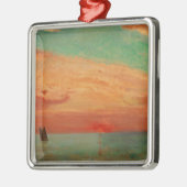 東海の日の出（アジアンアート） （竹二） メタルオーナメント (左)