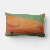 東海の日の出(アジアンアート) (竹二) ランバークッション (裏面)