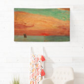 東海の日の出（アジアンアート） （竹二） 横断幕 (インサイチュ)