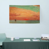 東海の日の出（アジアンアート） （竹二） 横断幕 (トレードショー)