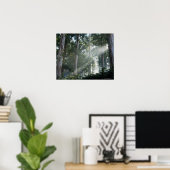 東海の熱帯雨林のガムの木(ユーカリ) ポスター (ホームオフィス)