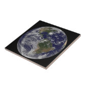 東海岸にハリケーン・アイリーンと完全な地球。 タイル (側面)