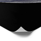 東海岸にハリケーン・アイリーンと完全な地球。 ポスター (角)