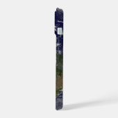 東海岸にハリケーン・アイリーンと完全な地球。 iPhone 15ケース (左側面)