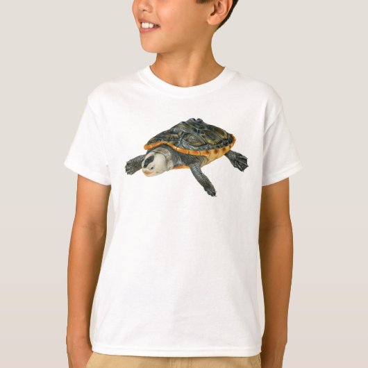 東海岸のダイヤモンドガメのTシャツ Tシャツ (正面)