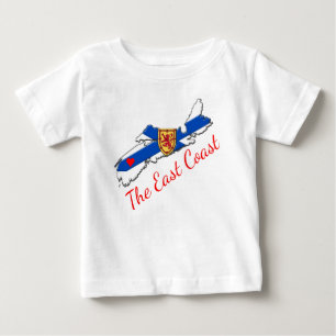 『東海岸のハートノヴァスコシア』 ベビーTシャツ