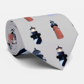 東海岸の灯台 ネクタイ (ロール)