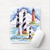 東海岸の灯台mousepad マウスパッド (マウス)