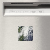 東海岸の熱帯ストームハンナ2 マグネット (インサイチュ (食洗機))