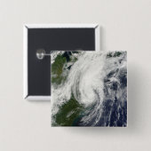 東海岸の熱帯ストームハンナ2 缶バッジ (正面&裏面)