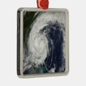 東海岸の熱帯ストームハンナ メタルオーナメント (右)