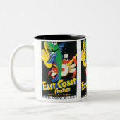 東海岸の遊戯 ツートーンマグカップ (左)