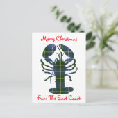東海岸の郵便はがきからのメリークリスマス シーズンポストカード (スタンド正面)