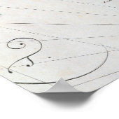 東海岸を描いた地図 ポスター (角)