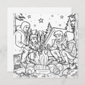 東海岸マシュマロ | カラーリングページ (正面/裏面)