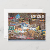 東海岸，カナダ ポストカード (正面/裏面)