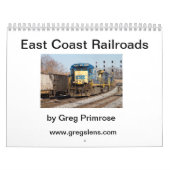 東海岸V1の鉄道 カレンダー (カバー)