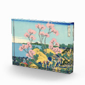 東海道の五天山の北斎富士 フォトブロック (右)