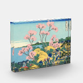 東海道の五天山の北斎富士 フォトブロック (左)