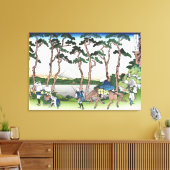 東海道の保土ケ谷 キャンバスプリント (インサイチュ (リビング))