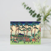 東海道の保土小屋 ポストカード (スタンド正面)