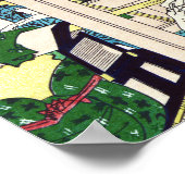 東海道の吉田 ポスター (角)