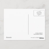 東海道の吉田(北斎) ポストカード (裏面)